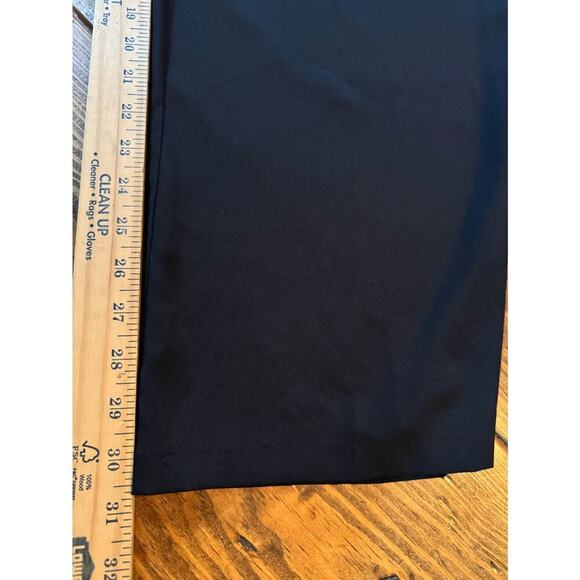 Christian Siriano Womens Runway Style Pants XL Black Lightweight Pull On Elastic - Picture 10 of 11